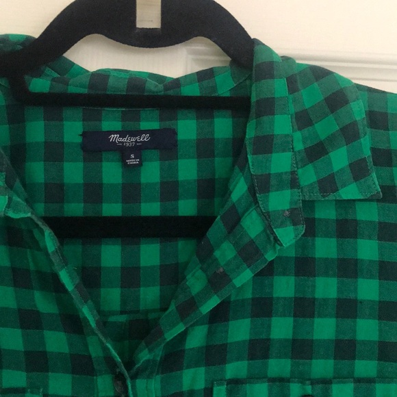 Used Madewell Pop Over Blouse - Picture 2 of 5